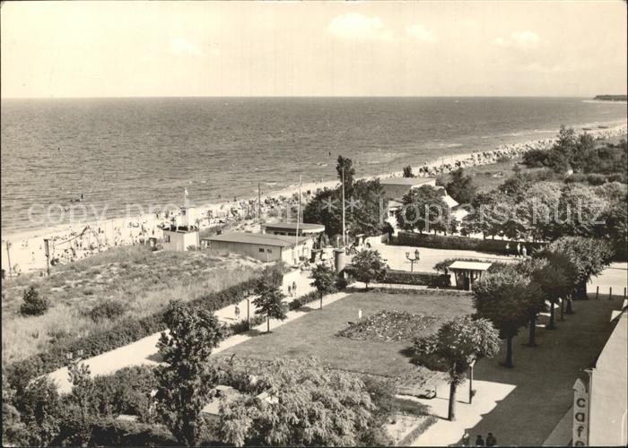 Zinnowitz Ostseebad Strand Promenade