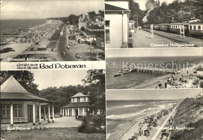 Bad Doberan und Umgebung Kuehlungsborn Heiligendamm Rerik Nienhagen Strand Seebr