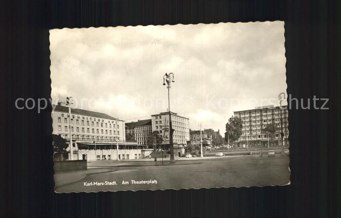 Karl-Marx-Stadt Theaterplatz