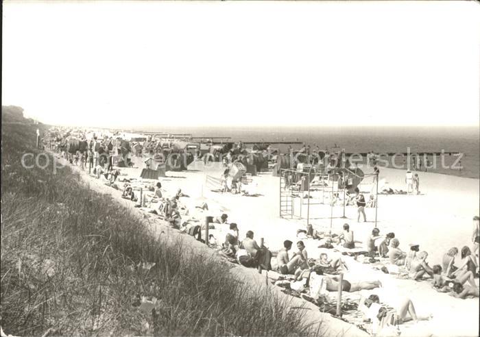 Graal-Mueritz Ostseebad Strandleben