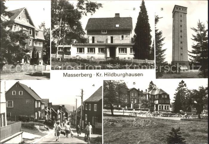 Masserberg Augenheilstaette Rennsteigwarte Rennsteig Ernst Thaelmann Strasse Hot