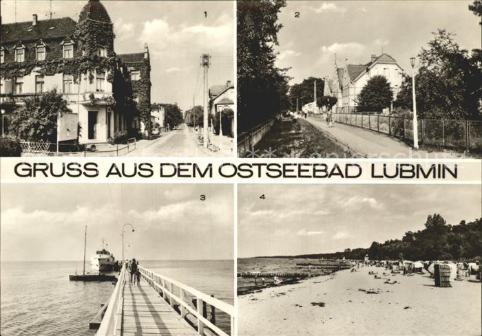 Lubmin Ostseebad Karl Marx Strasse Philipp Mueller Heim Seebruecke Strand