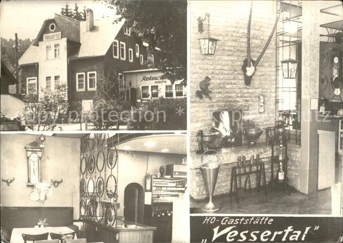 Vesser Suhl HO Gaststaette Vessertal Restaurant