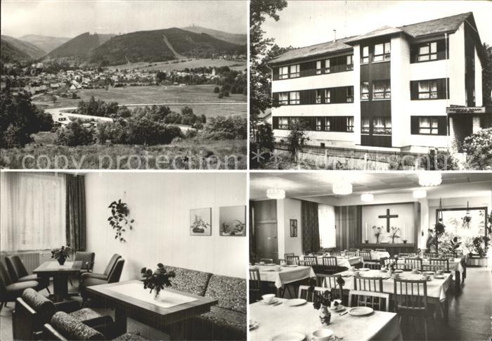 Tabarz Panorama Diakonissenheim Bethesda