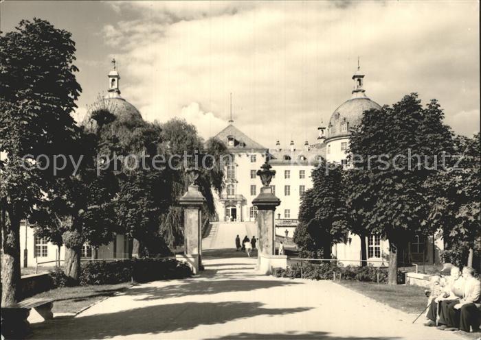 Moritzburg Sachsen Eingang zum Barockmuseum Schloss