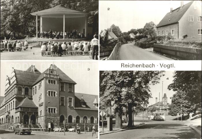 Reichenbach Vogtland Musikpavillon Stadtpark Goeltzschtalblick Post Bahnhofstras