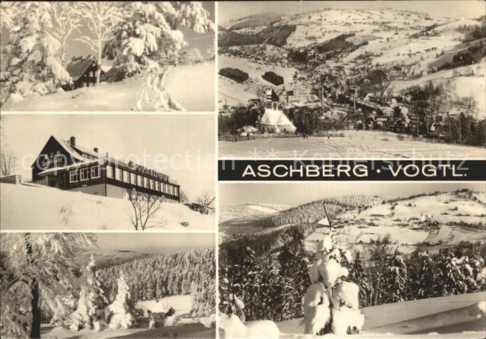 Aschberg Vogtland Winterpanorama Sporthotel