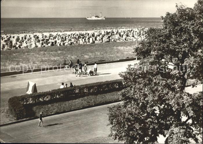 Warnemuende Ostseebad Strand Promenade