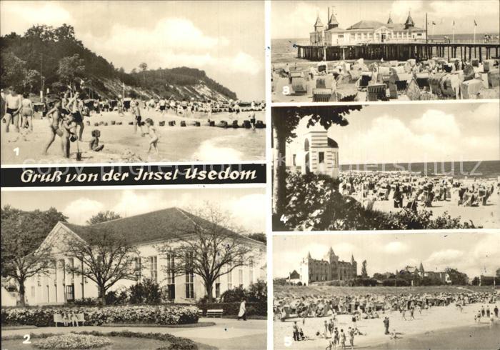 Koelpinsee Usedom Strand Heringsdorf Kulturhaus Ahlbeck Seebruecke Bansin Musikp
