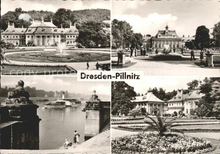 Pillnitz Schloss Park Elbe Dampfer