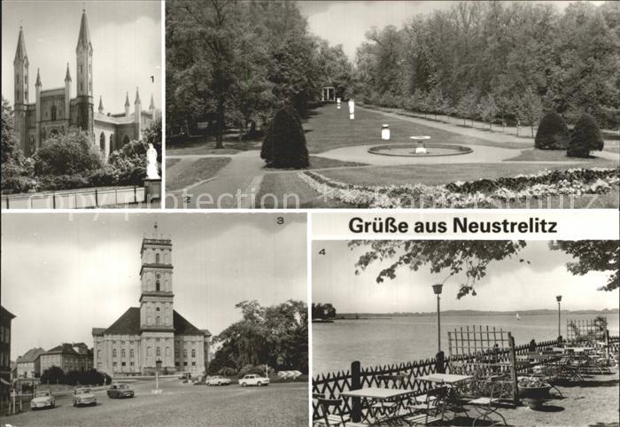 Neustrelitz Schlosskirche Stadtpark Markt Stadtkirche Zierker See