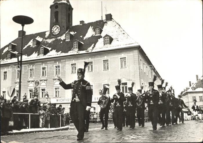 Annaberg-Buchholz Erzgebirge Bergparade zur Vorweihnachtszeit