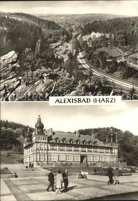 Alexisbad Harz Panorama Selketal FDGB Ferienheim Geschwister Scholl