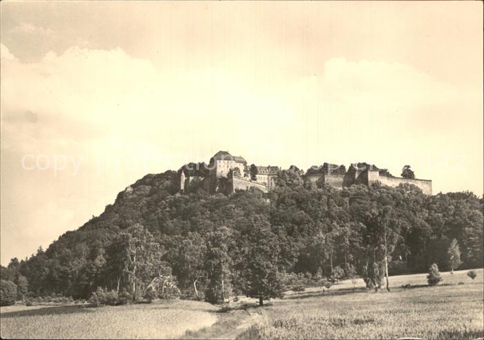 Koenigstein Saechsische Schweiz Festung