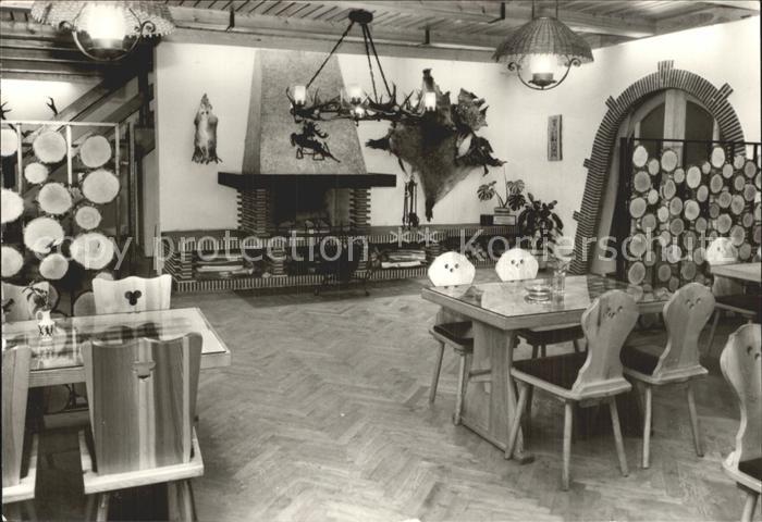 Koserow Ostseebad Usedom Forstferienobjekt Damerow Kaminhalle