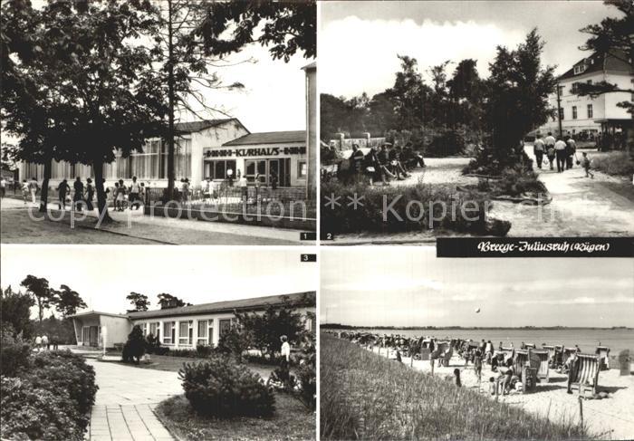 Juliusruh Ruegen FDGB Erholungsheim Kurhaus Duenenhaus Strand Ferienheim Handwer