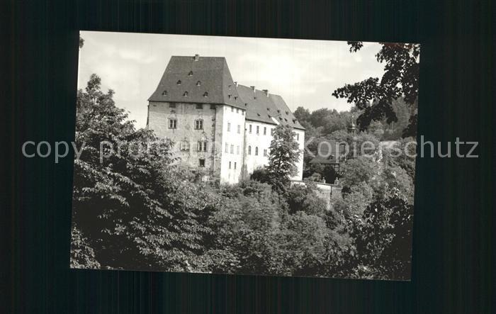 Burgk Saale-Orla-Kreis Museum Schloss Handabzug