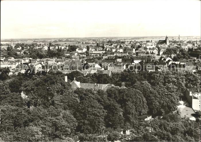Brandenburg Havel Blick ueber die Stadt
