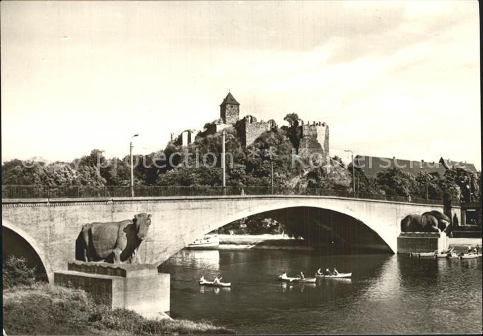 Halle Saale Burg Giebichenstein Bruecke
