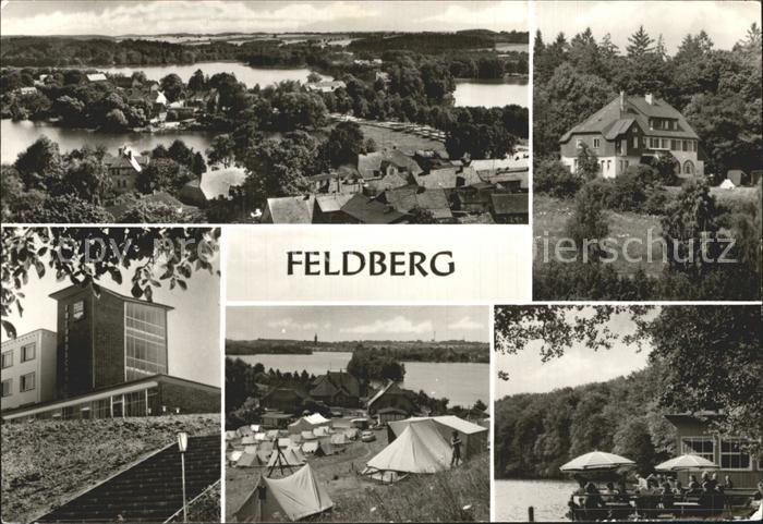 Feldberg Mecklenburg Jugendherberge Luzin Halle Campingplatz Huettenberg FDGB Er