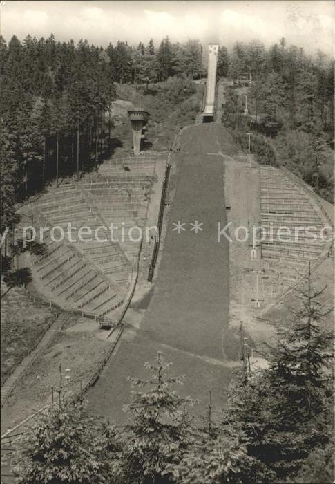 Klingenthal Vogtland Grosse Aschberg Schanze Skispringen