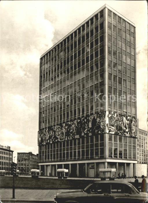 BERLIN CITY Haus des Lehrers am Alexanderplatz Hauptstadt der DDR