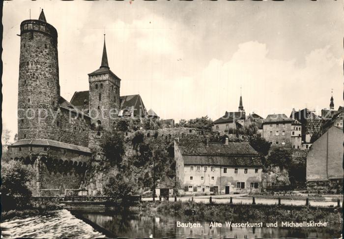 Bautzen Sachsen Alte Wasserkunst Michaeliskirche