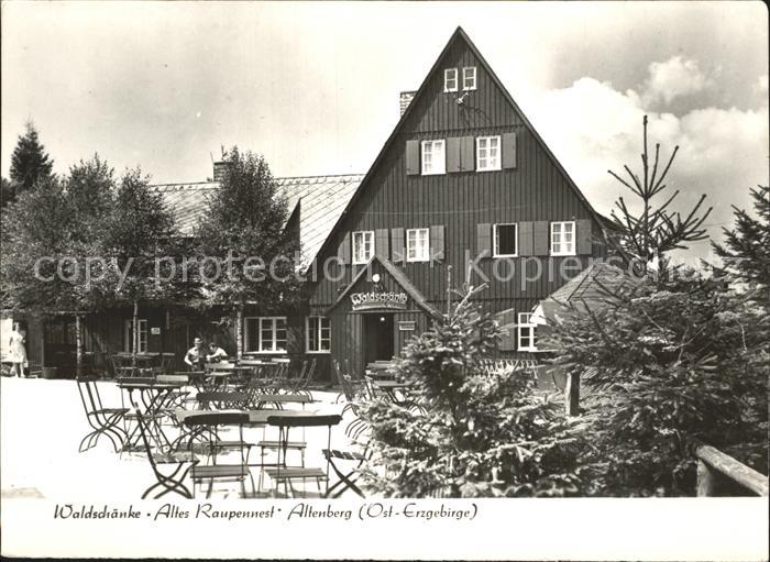 Altenberg Erzgebirge Waldschaenke Altes Raupennest