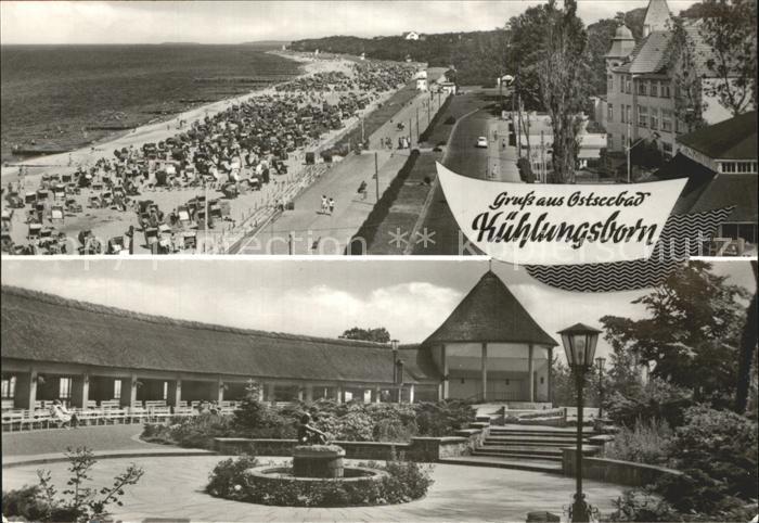 Kuehlungsborn Ostseebad Strand Konzertgarten