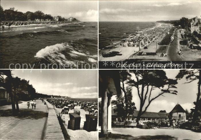 Kuehlungsborn Ostseebad Strand Promenade Konzertgarten