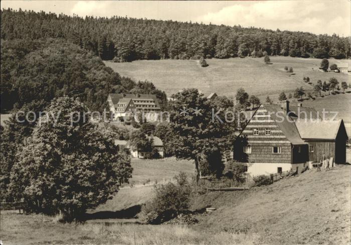 Rehefeld-Zaunhaus FDGB Erholungsheim Aufbau