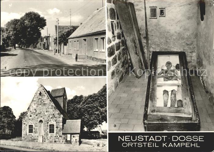 Kampehl Teilansicht 700jaehrige Wehrkiche Denkmalschutz Gruft Ritter von Kahlbut