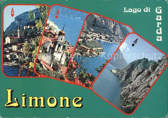 Limone sul Garda Teilansichten Kueste Gardasee