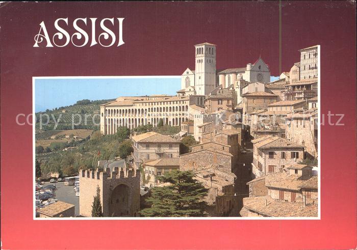 Assisi Umbria Basilica di San Francesco e Sacro Convento Kirche Kloster