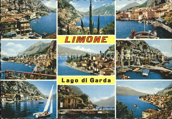 Limone sul Garda Teilansichten Gardasee