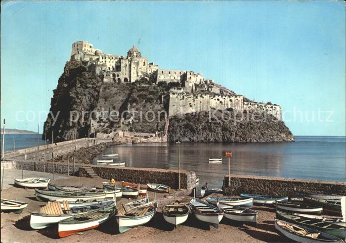 Ischia Castello Aragonese Schloss der Aragonier