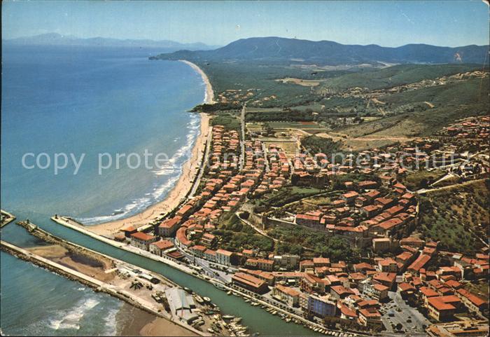 Castiglione della Pescaia Veduta aerea