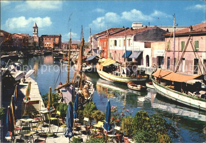 Cesenatico Porto Canale Kanal Hafen