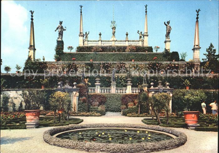Isola Bella Lago Maggiore Giardino Terrazza