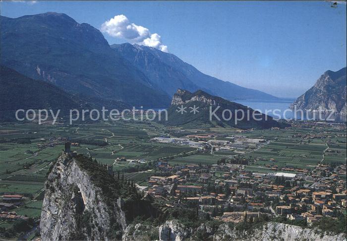 Arco Trentino La Busa vista dal Monte Colodri Lago di Garda Gardasee