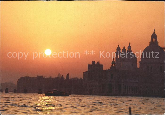 Venezia Venedig Sonnenuntergang am Canale Grande