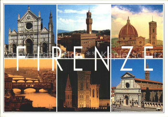 Firenze Florenz Cattedrale Palazzo Duomo Kathedrale Palast Dom Bruecken