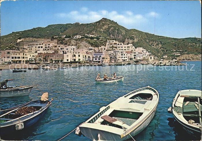 Sant Angelo Ischia Panorama Hafen