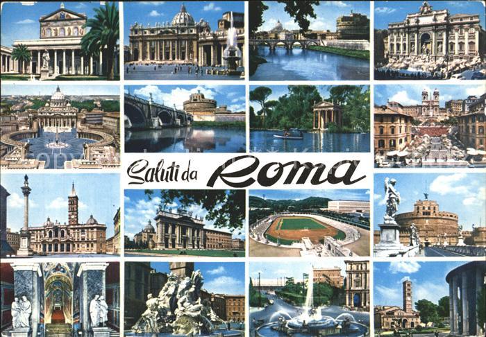 Roma Rom Sehenswuerdigkeiten der Stadt