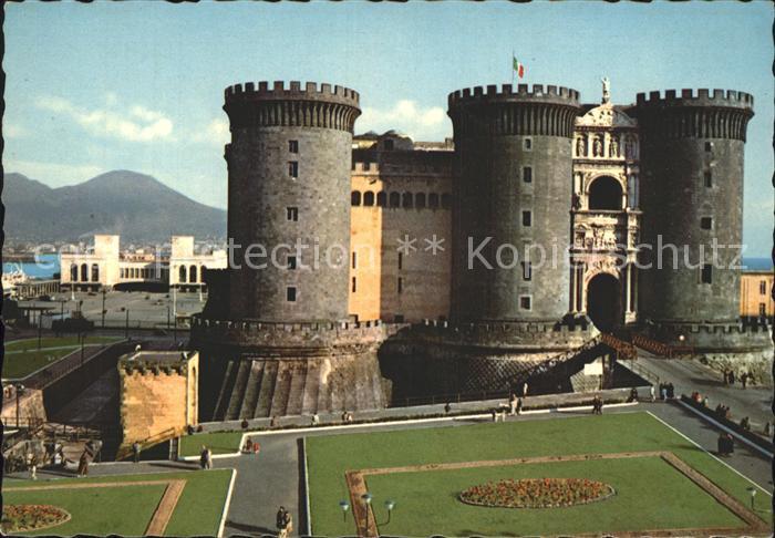 Napoli Neapel Maschio Angioino Castel Nuovo Burg