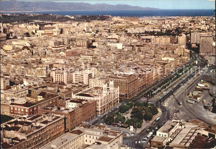 Cagliari Via Roma dall aereo