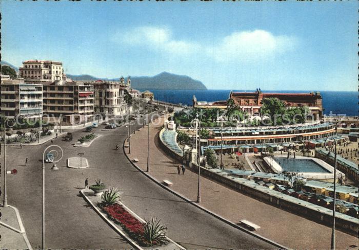 Genova Genua Liguria Corso Italia e il nuovo Lido