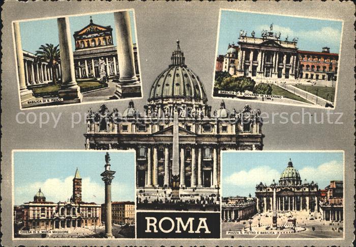 Roma Rom Basilica di San Paolo Basilica di San Giovanni Piazza San Pietro Chiesa