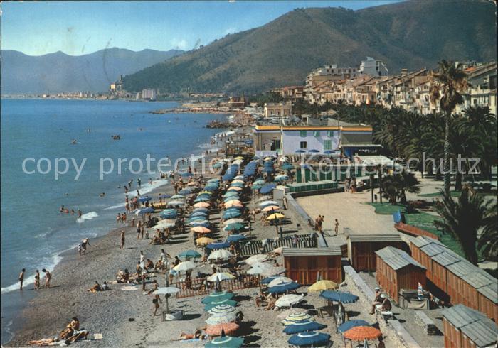Loano Riviera delle Palme Bagni Perelli Spiaggia Strand