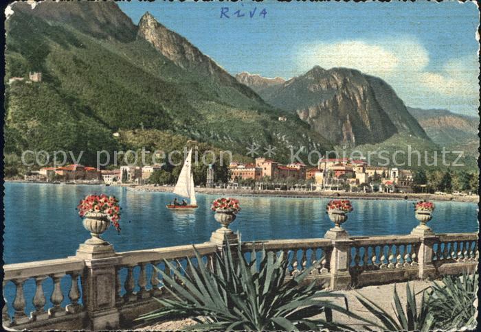 Riva del Garda Uferpartie am Gardasee